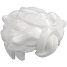 LEGO Bianco Capelli Arruffato e Con punte (25412 / 86754)