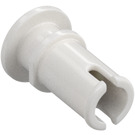 LEGO White Half Pin with Foil Connector (49731)