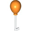 LEGO White Handle with Orange Balloon (35763)