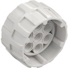 LEGO White Hard Plastic Wheel Ø37 x 22 Space (1148)