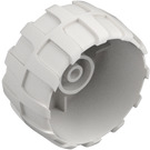 LEGO White Hard Plastic Wheel Ø54 x 30 (2515)