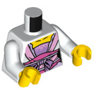 LEGO Wit Heaven Fairy Minifig Torso (973 / 76382)