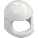 LEGO Bílá Helma s Tlustý Chin Strap (50665)