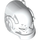 LEGO White Hero Factory Minifig Robot Head (Helmet) (15345)