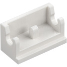 LEGO Blanc Charnière 1 x 2 Base (3937)