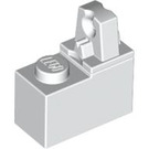 LEGO White Hinge Brick 1 x 2 with 1 Finger (76385)