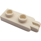 LEGO hvid Hængsel Plade 1 x 2 med 2 Fingre Hule knops (4276)