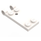 LEGO Wit Scharnier Plaat 2 x 4 Poten (3149)