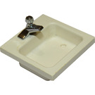 LEGO Wit Homemaker Washbasin Sink met Kraan