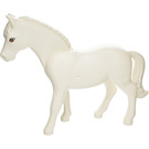 LEGO White Horse with Black Tail and White and Black Shoes (6171 / 44770)