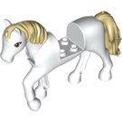 LEGO White Horse with Tan Hair and Brown Eyes (78371)