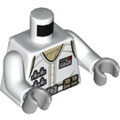 LEGO Wit Hoth Rebel Soldier Minifig Torso (973 / 76382)