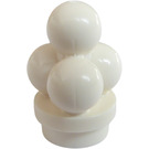 LEGO Blanc Crème glacée Scoops (1887 / 6254)