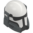 LEGO White Imperial Commando Helmet with Black Visor