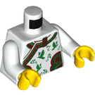 LEGO White Ivy Walker Minifig Torso (76382)