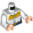 LEGO blanc Jessie Minifig Torse (973 / 76382)