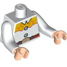 LEGO Wit Jessie Torso (973 / 87858)