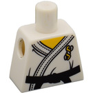 LEGO Weiß Karate Master Torso ohne Arme (973)