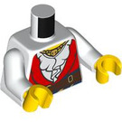 LEGO White Lady Anchor Minifig Torso (973 / 76382)