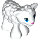 LEGO White Lamb without Eyelashes (30704)