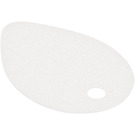 LEGO White Large Fabric Dog Ear (74998)