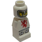 LEGO Wit Lava Draak Ridder Microfiguur