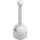 LEGO White Lever Base with White Lever (4592 / 73587)