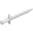 LEGO White Long Sword with Thick Crossguard (18031)