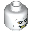 LEGO White Lord Voldemort Minifigure Head (Recessed Solid Stud) (3626 / 65744)