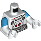 LEGO Weiß Lunar Research Astronaut - Minifig Torso (973 / 78568)