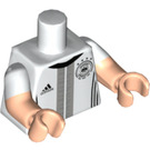 LEGO Weiß Marco Reus, No. 21 Minifig Torso (973 / 16360)
