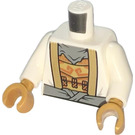 LEGO Valkoinen Master Wu Vartalo (973 / 76382)