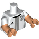 LEGO White Mats Hummels Minifig Torso (973 / 16360)