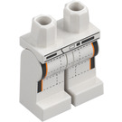 LEGO Blanco McLaren Mujer Race Conductor Minifigura Caderas y piernas (73200 / 103812)