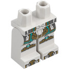 LEGO Bianco Mei in Armour Minifigure Fianchi e gambe (73200 / 101318)