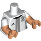 LEGO Weiß Mesut Özil Minifig Torso (973 / 16360)