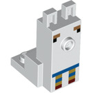 LEGO White Minecraft Llama Head with Tassels  (76976)