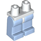 LEGO Wit Minifig Heupen met Bright Light Blauw Poten (3815 / 73200)