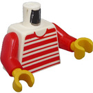 LEGO Vit Minifigur Kropp (973)