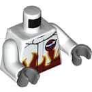 LEGO Weiß Minifigur Torso (973 / 76382)