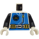 LEGO Wit Minifig Torso Aquanaut met weighbelts (973)