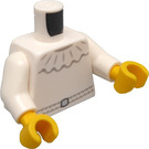 LEGO Biały Minifigurka Tułów Mushroom Sprite (973)