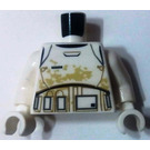 LEGO Weiß Minifigur Torso mit Stormtrooper Muster (973 / 76382)