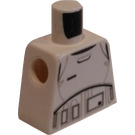 LEGO hvid Minifig Torso uden arme med First Order Stormtrooper (973)