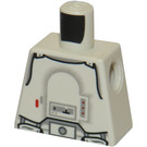 LEGO Weiß Minifig Torso ohne Arme mit Snowtrooper Armor (973)