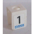 LEGO blanc Minifig Vest avec 1 et Gravity Games Autocollant (3840)