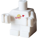 LEGO Blanc Minifigurine Bébé Corps avec Classic Espacer logo (107469)