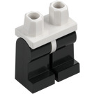 LEGO Wit Minifiguur Heupen met Zwart Poten (73200 / 88584)