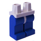 LEGO White Minifigure Hips with Blue Legs (73200 / 88584)