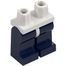 LEGO Blanc Minifigurine Les hanches avec Dark Bleu Jambes (3815 / 73200)